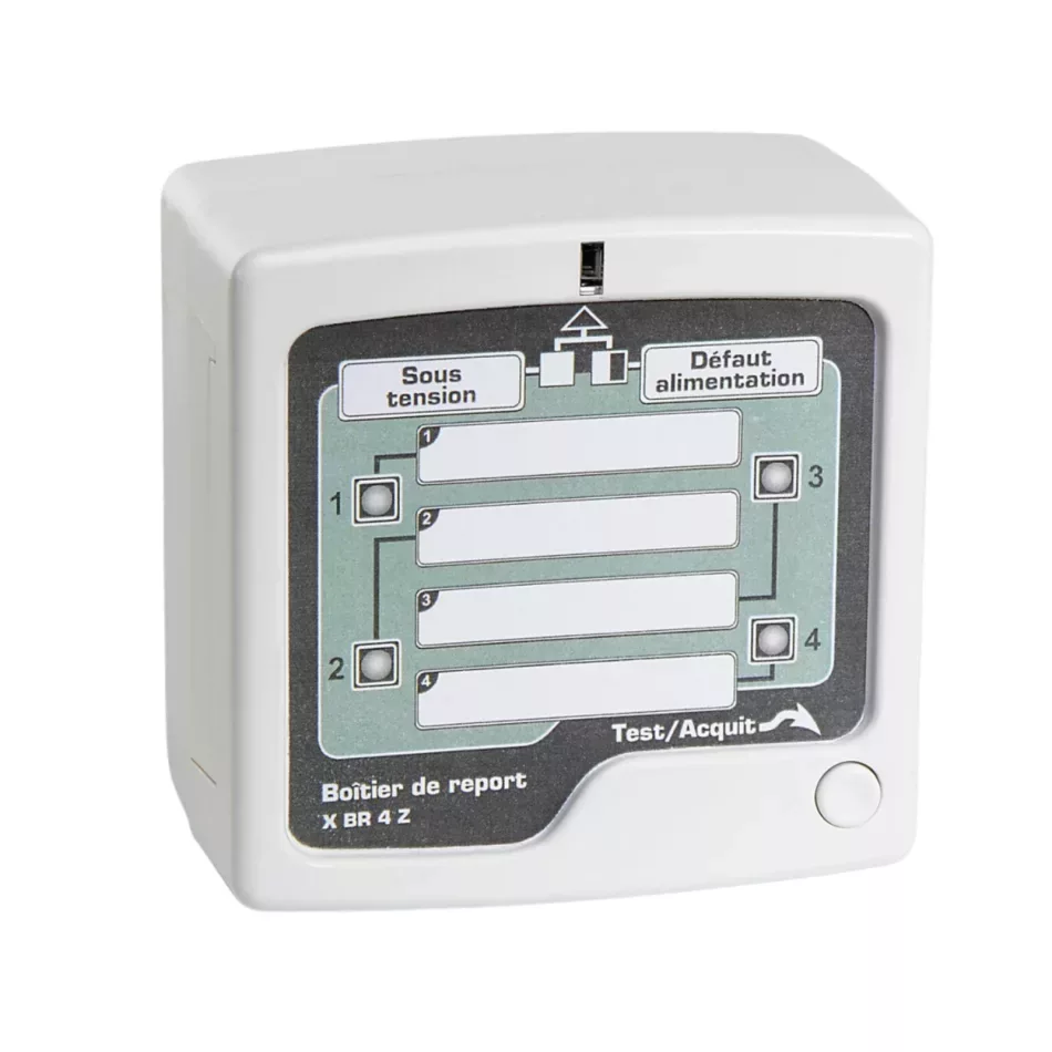 Boîtier de report alarme technique 4 alarmes